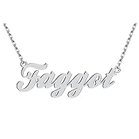 Custom Name Necklace Personalized Customized Any Names Stainless Steel Jewelry Mother Day Gift