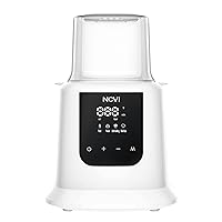 NCVI Baby Bottle Warmer, Milk Warmer Fast Heating & Defrosting Food Heater and Steam Sterilizer with LCD Display,Timer,Temperature Control,Auto Shut-Off, BPA-Free,for Breastmilk,Formula and Food