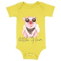 Little Ham Baby Onesie - Cute Kids Gift Ideas - Pig Inspired Gift Ideas
