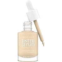 Nude Drop Tinted Serum Foundation | Lightweight, Hydrating, Buildable Coverage | Enriched with Hyaluronic Acid & Vitamin E | Vegan & Cruelty Free (001N)
