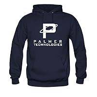 Men's Palmer Technologies Cotton Fashion Hoodied Sweatshirt M Navy