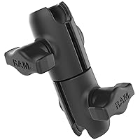 RAM Mounts RAP-B-200-12U Composite Double Socket Swivel Arm Compatible with RAM B Size 1