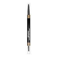 Revlon Eyebrow Pencil & Powder, ColorStay Brow Creator 2-in-1 Eye Makeup with Spoolie, Longwearing with Precision Tip, 615 Soft Black, 0.23 Oz