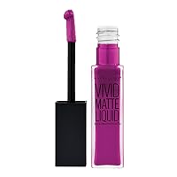 New York Color Sensational Vivid Matte Liquid Lipstick, Orchid Shock, 0.26 fl. oz.
