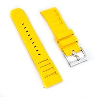Quick Release Vented Rubber Watch Strap Band FKM Vent 20mm 22mm