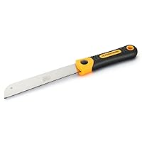 6.8-Inch (170mm) Kataba Single Edge Japanese Pull Saw for Woodworking, Forged Japanese SK Steel, 17TPI Flexible Blade, Easy Push-Button Blade Change, Dovetail, USA-Based Support