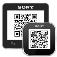 Contact QR Codes for Sony SmartWatch 2