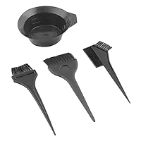 Hair Coloring Dyeing Kit Hair Dye Color Brush Comb Mixing Bowl Styling Tools for Salon 4PCS comb