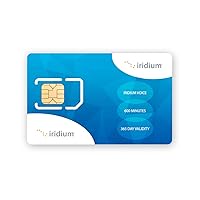 Satellite Phone Global Prepaid SIM Card with 600 Minutes (12 Month Validity)