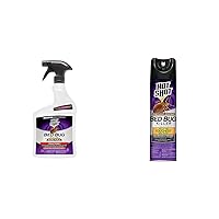 Hot Shot Ready-to-Use Bed Bug Killer Spray, Kills Bed Bugs and Bed Bug Eggs, Kills Fleas and Dust Mites, 32 Ounce & Hot Shot Bed Bug Killer Aerosol, Bed Bug Treatment, 17.5 oz