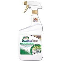 Bonide Captain Jack's Deadweed Brew, 32 oz Ready-to-Use Spray, Controls All Types of Weeds and Grasses, For Organic Gardening