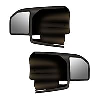 CIPA 11550 Custom Towing Mirror Set for Ford 15-Current, Black