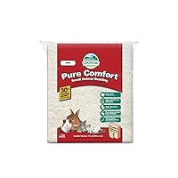 Oxbow Pure Comfort Small Animal Bedding - Odor & Moisture Absorbent, Dust-Free Bedding for Small Animals, White, 72 Liter Bag