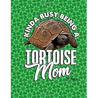 Kinda Busy Being A Tortoise Mom Sketchbook: Drawing Book Sketch Book Blank Drawing Paper 100 Pages Sketch Notebook Art Journal