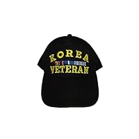 AES Korea Korean War Veteran Black Baseball Hat Cap