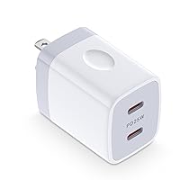 25W Samsung A15 5G Charger Block Phone Charger Box USB Type C Wall Plug Power Adapter for Samsung Galaxy A14 5G/A54/S24 S23 Ultra/A13/A55/A53/A03s/S21/S22,iPhone 15 Pro Max/14/13/12/11,Pixel 8Pro/7a/6
