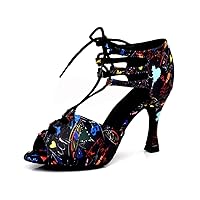 TDA Women's Sexy Lace-up Peep Toe