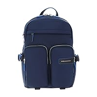 PIQUADRO PQ-RY Backpack 42 cm Laptop compartment, blue, Taglia unica