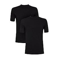 Merino.tech Merino Wool T-Shirt Mens - 100% Organic Merino Wool Undershirt Lightweight Base Layer