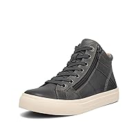 Taos Winner Women's High Top Sneaker - Luxe Leather Lace-Ups with Curves & Pods Removable Footbed with Arch Support for Lasting Comfort and Style - Easy On-Off Size Zipper