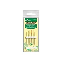Clover Gold Eye Tapestry Needles No. 18-22, Asia XXL/us 14-18