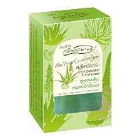 Prim Perfect Clear Glycerin Soap. Extract, Aloe & Cucumber Formula Softens Skin Healthy. 80g.