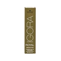 Schwarzkopf Professional Igora Royal Absolutes Permanent Anti-age Color Creme 4-50, Medium Brown Gold Natural, 2.1 Ounce