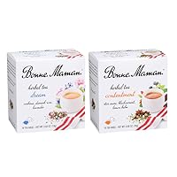 Bonne Maman Organic Herbal Tea Bundle: Dream & Contentment (1 Pack Each (2 Packs Total)