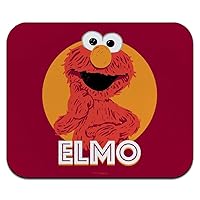 Sesame Street Elmo Scribble Low Profile Thin Mouse Pad Mousepad