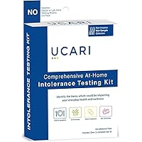 UCARI Food & Environment Test: 1500+ Items - Identify Sensitivities & Deficiencies (Adults & Kids) - Non-Invasive, 48-Hour Results
