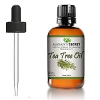 Tea Tree Essential Oil - 100% Pure and Natural Australian Melaleuca Huge 4 oz Glass Bottle