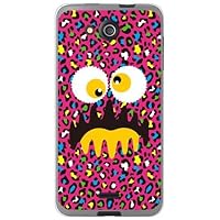 Yesno Wonder Monster Crazy Leopard (Soft TPU Clear) / for S301/MVNO Smartphone (SIM Free Device) MKY301-TPCL-701-Q209