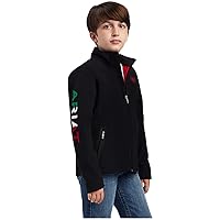 ARIAT Boys' New Team Softshell Brand Jacket