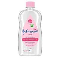 Johnson's Baby Baby Oil, Pink, 500 ml (Pack of 1)