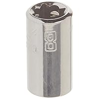 CRAFTSMAN Shallow Socket, Metric, 1/4-Inch Drive, 8mm, 6-Point (CMMT43504)