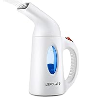 URPOWER Steamer for Clothes Steamer, Portable Handheld Garment Fabric Steamer Fast Heat-up Powerful Clothes Steamer with High Capacity for Home and Travel - Not for Abroad