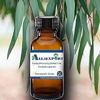 Pure Eucalyptus CO2 Extract Oil (Eucalyptus globulus) Premium and Natural Quality Oil (A4E_CO2_0010, 60 ML)