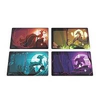 Casting Shadows Play Mat Set - Set of Four Mats - Designed to be Added to Your Casting Shadows Base Game!