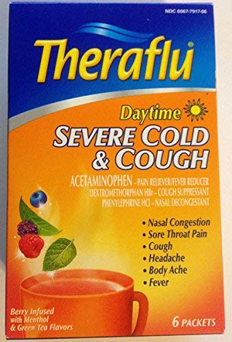 Theraflu Day Time Cough C Size 6ct Theraflu Day Time Cough Cold 6ct