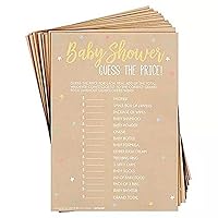 Fun Baby Shower Price Game - 5