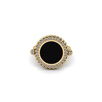 Natural Gemstone 14 KT Yellow Gold Statement Ring For Women & Girls | Natural Gemstones | Valentine's Gift