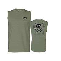 Come and Take Greek Molon Labe Spartan Workout American Men's Muscle Tank Sleeveles t Shirt