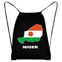 Niger Country Map Color Sport Bag 18