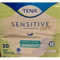 TENA Intimates Moderate Regular Incontinence Pad for Women, 20 Count