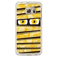 Yesno Mummy-kun Paisley Yellow (Soft TPU Clear) / for Galaxy S6 Edge 404SC/SoftBank SSC404-TPCL-701-Q200