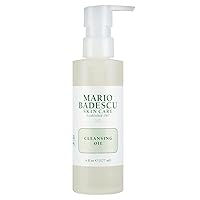 Mario Badescu Cleansing Oil for All Skin Types | Lightweight 2-in-1 Makeup Remover & Cleanser | Formulated with Nourishing Oils | 6 Fl Oz