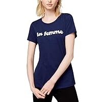 Womens La Femme Graphic T-Shirt