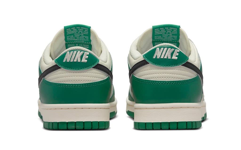 Nike Men's Dunk Low Retro SE Pale Ivory/Black-Malachite (DR9654 100)