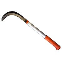 Zenport K315 Brush Clearing Sickle, 9-Inch by 14.5-Inch, Carbon Steel Blade/Aluminum Handle