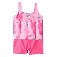 Kids Float Swimsuit Buoyancy Sticks for Baby Boys Girls One Piece Floating Swim Vest Training Aid Swimwear